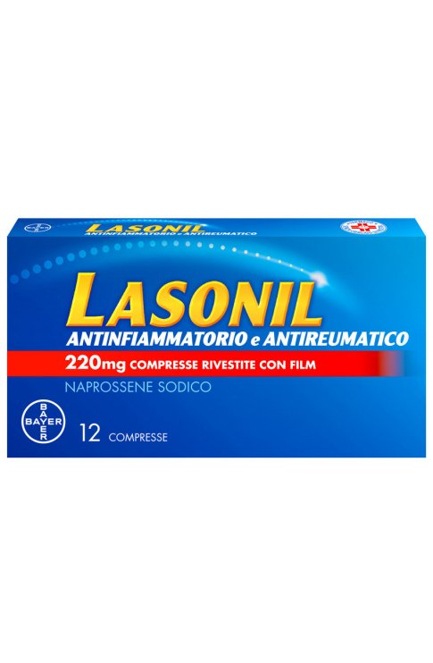 Lasonil Antidolorifico e Antinfiammatorio contro Dolore Muscolare e Articolare 12 Compresse