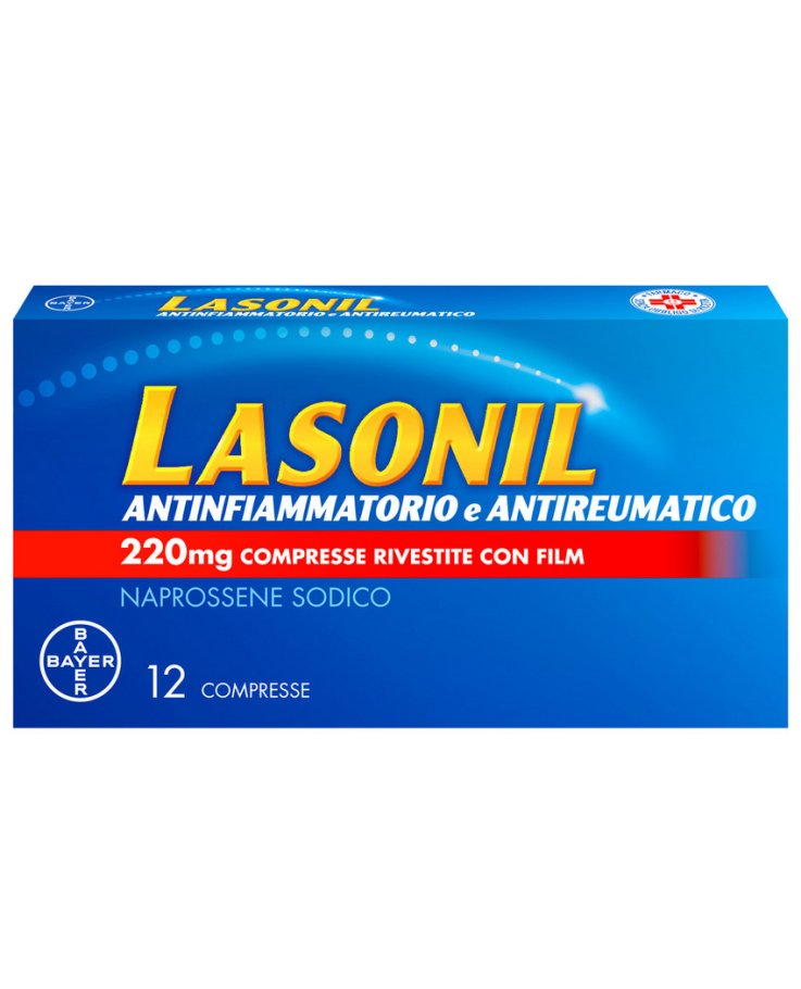 Lasonil Antidolorifico e Antinfiammatorio contro Dolore Muscolare e Articolare 12 Compresse