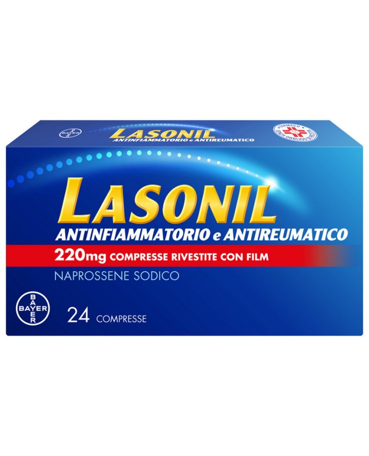 Lasonil Antidolorifico e Antinfiammatorio contro Dolore Muscolare e Articolare 24 Compresse