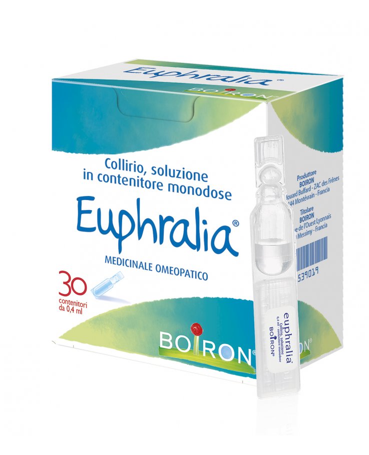 Euphralia Collirio 30 Flaconcini 0,4ml Boiron