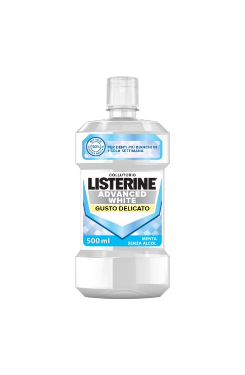 Advanced White Delicato Listerine® 500ml