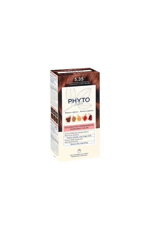 Phyto Phytocolor 5.35 Castano Chiaro Cioccolato Colorazione Permanente Per Capelli