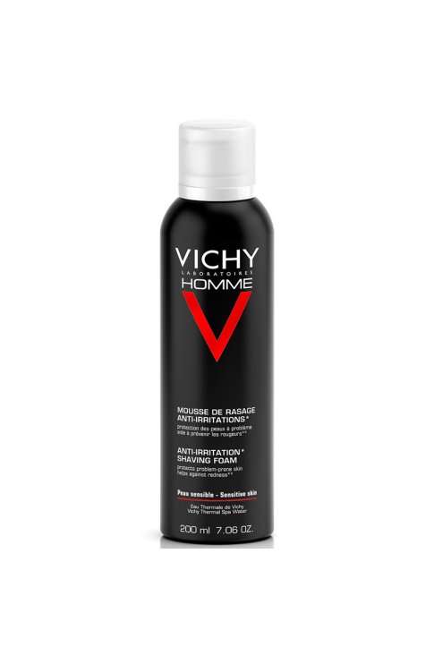 Vichy Homme Schiuma Barba Pelli Sensibili 200ml