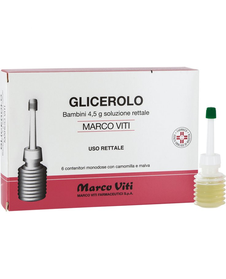 Glicerolo Mv*6 contenitori 4,5g