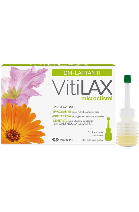 Vitilax Microclismi Lattanti 6 X 3 G
