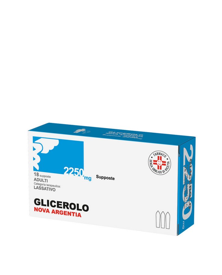 Glicerolo Adulti 18 Supposte 2250mg