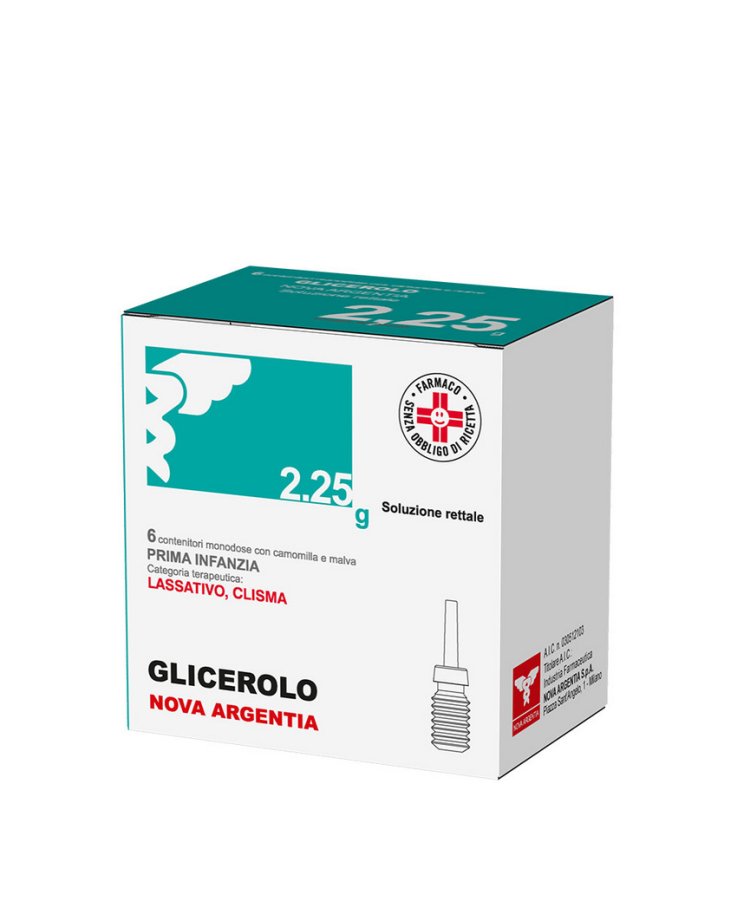 Glicerolo Na 6 Contenitori 2,25g