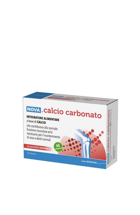 Calcio Carbonato 0,5g 60 Compresse