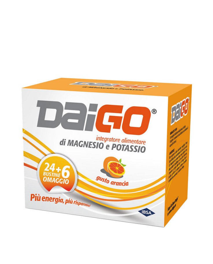 Daigo Arancia 24+6 Bustine Magnesio Potassio