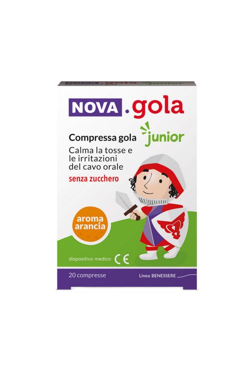 Nova Gola Junior Arancia 20 Compresse