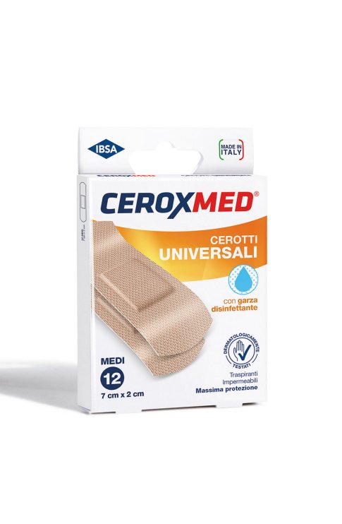 Ceroxmed - Cerotti Universali Medi Confezione 12 Pezzi