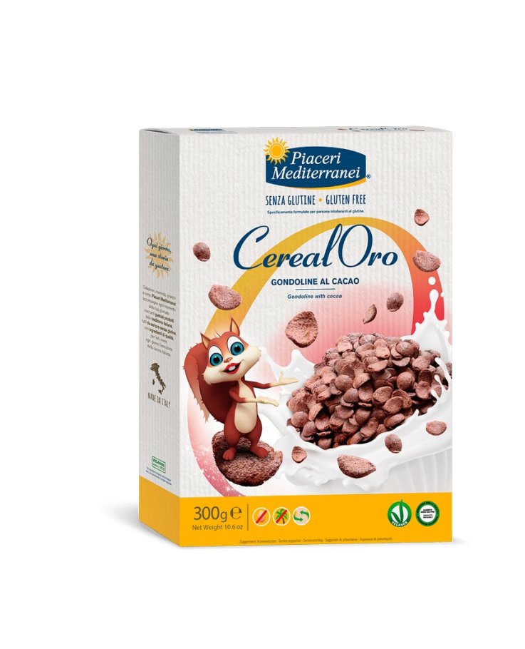 Piaceri mediterranei cerealoro gondoline cacao 300 g