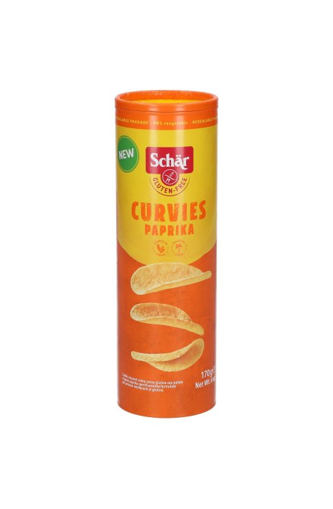 Schar curvies paprika 170 g