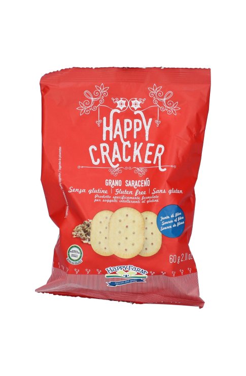 Happy farm cracker grano saraceno 60 g