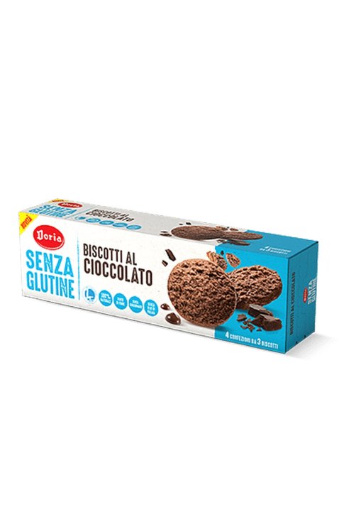 Doria biscotti cioccolato 4 x37,5 g