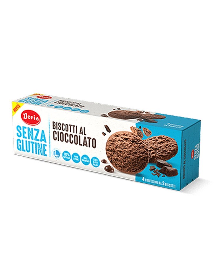 Doria biscotti cioccolato 4 x37,5 g