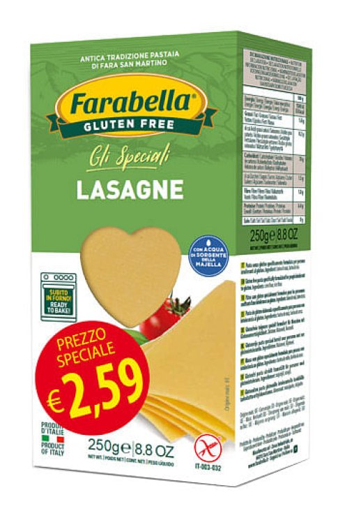 Farabella lasagna promo 250 g x 6 pezzi
