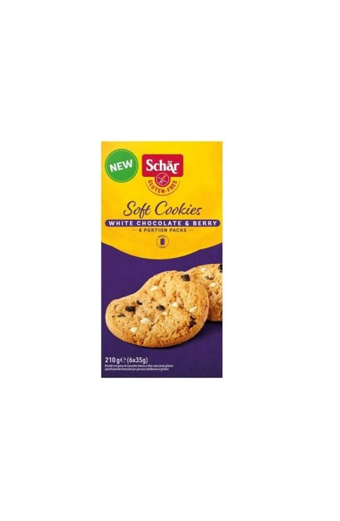 Schar soft cookie white chocolate 210 g