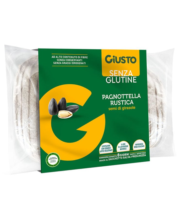 Giusto senza glutine pagnottella rustica 320 g