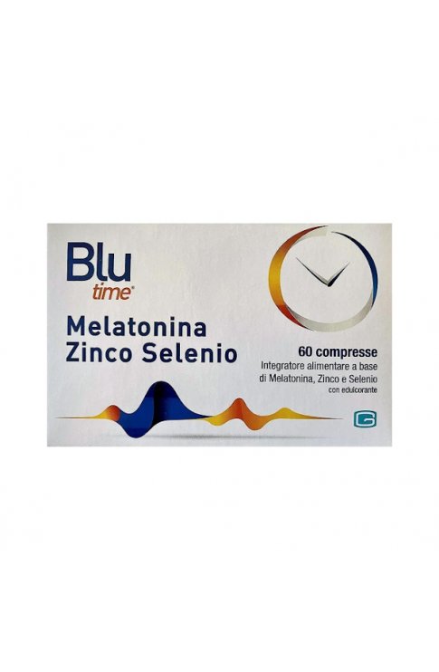 Blu Time Melatonina Zinco Selenio 60 Compresse