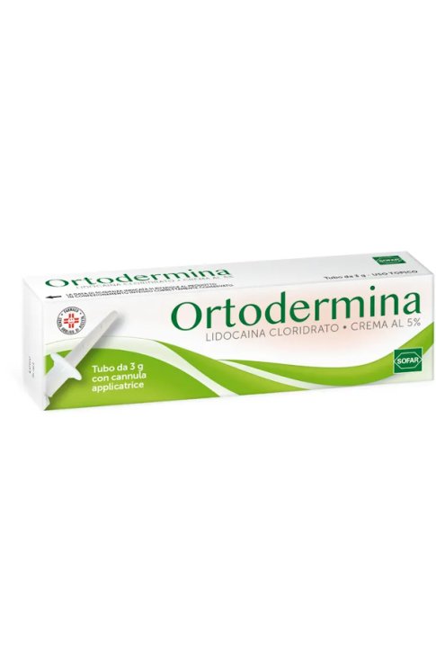 Ortodermina Crema Dermatologica 3g 5%