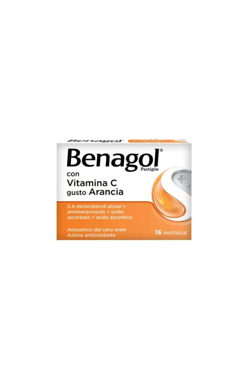 Benagol Vitamina C Aroma Arancia 16 Pastiglie