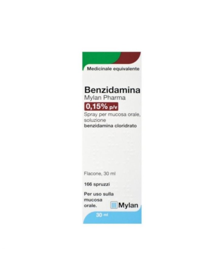 Benzidamina Acraf Soluzione per Mucosa Orale 1,5 Mg/ 30 Ml