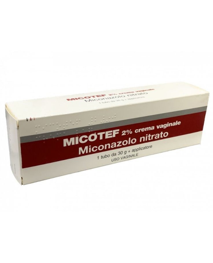 Micotef 2% Crema Vaginale 30g + Applicatori