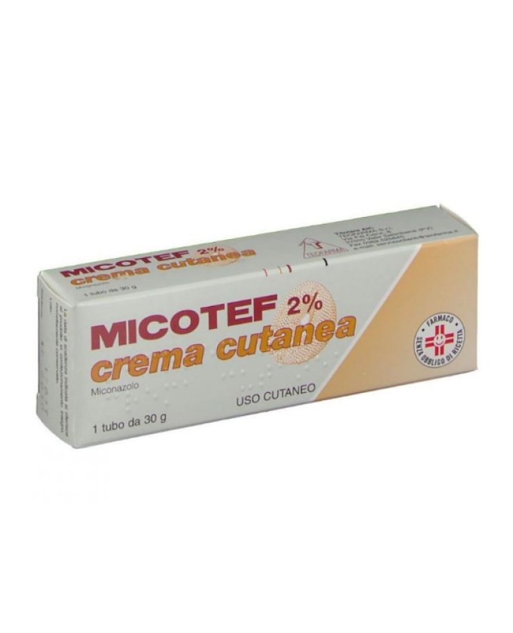Micotef  2% Crema Dermatologica 30g