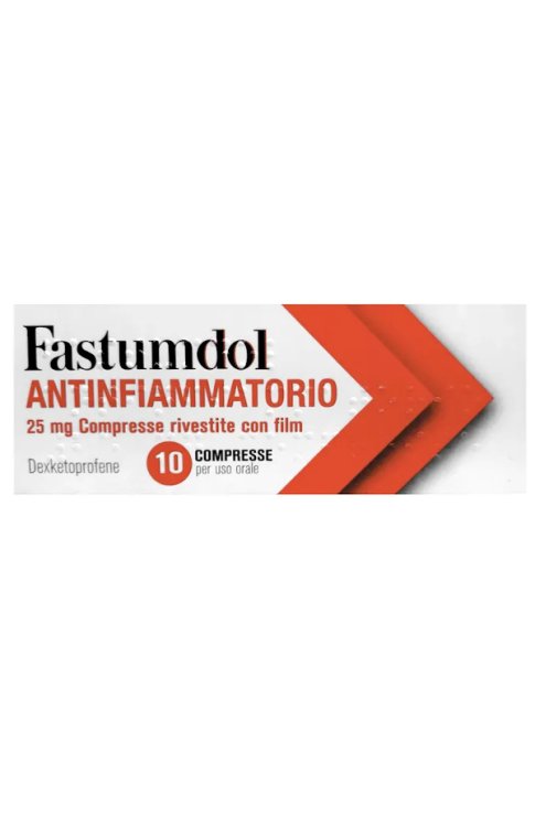 Fastumdol antinfiammatorio 25 mg - 10 compresse rivestite con film