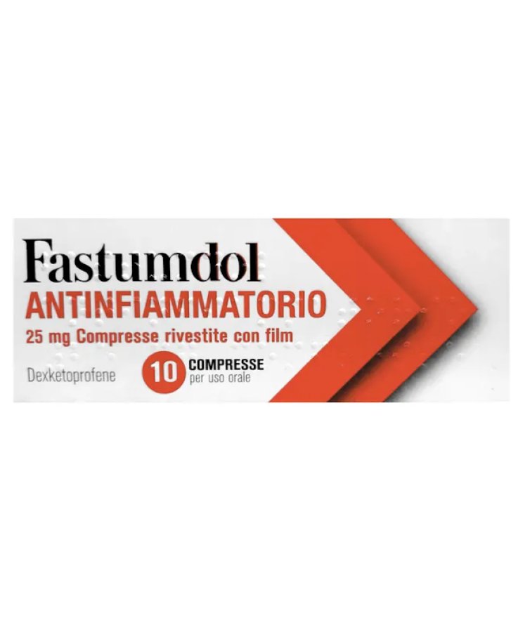 Fastumdol antinfiammatorio 25 mg - 10 compresse rivestite con film