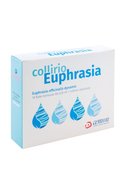 Collirio Euphrasia Officinalis 10 Fiale Monouso 0,35ml Cemon