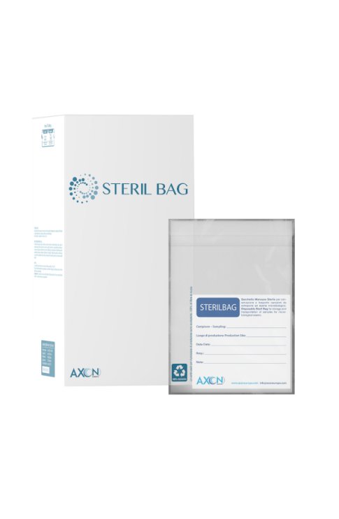 Steril Bag - Sacchetti Sterili Per Campionatura Alimentare - Dispenser da 120 Steril Bag