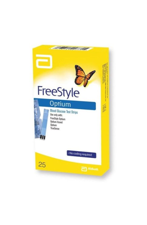 Freestyle Optium Test Strips 25