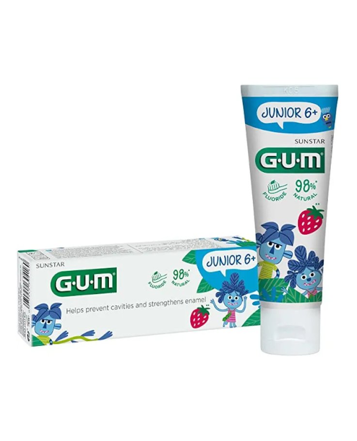 Gum Junior Dentifricio Bambini 7/12 Fluoro 1000 Ppm 50ml