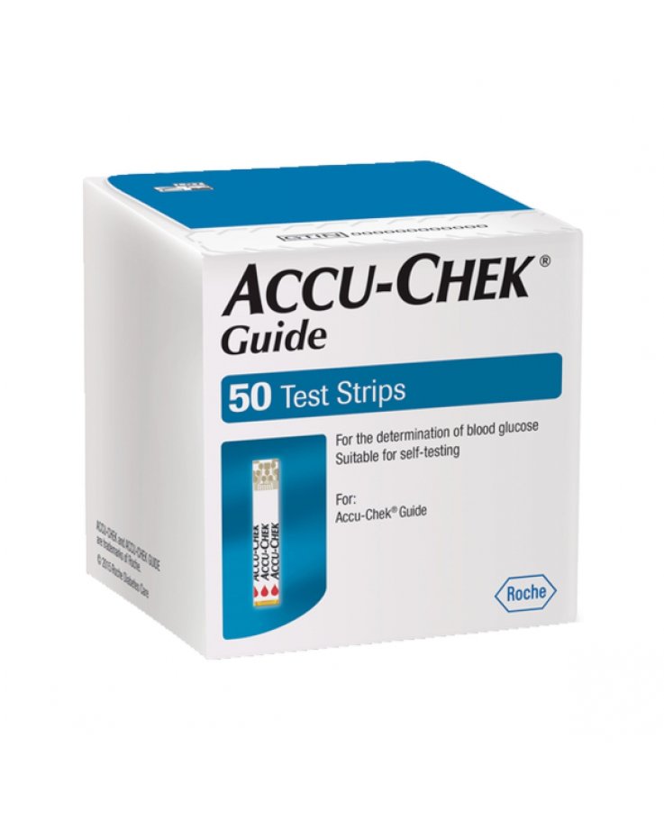 Accu-Chek Guide Strisce Reattive Misurazione Glicemia 50 Pezzi