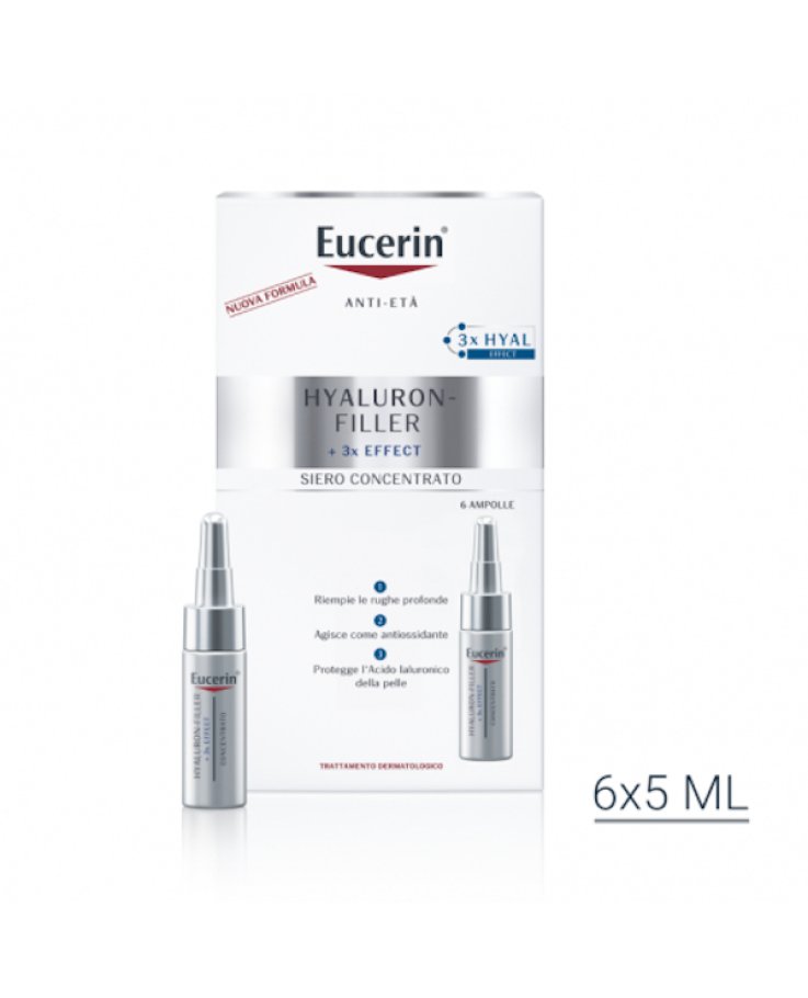 Eucerin Hyaluron Filler Siero Concentrato 6 x 5ml
