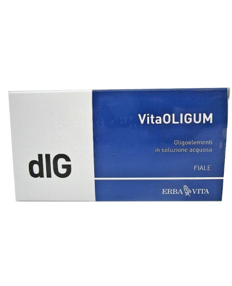 Vitaoligum d-IG (D4) 20 Fiale Erbavita