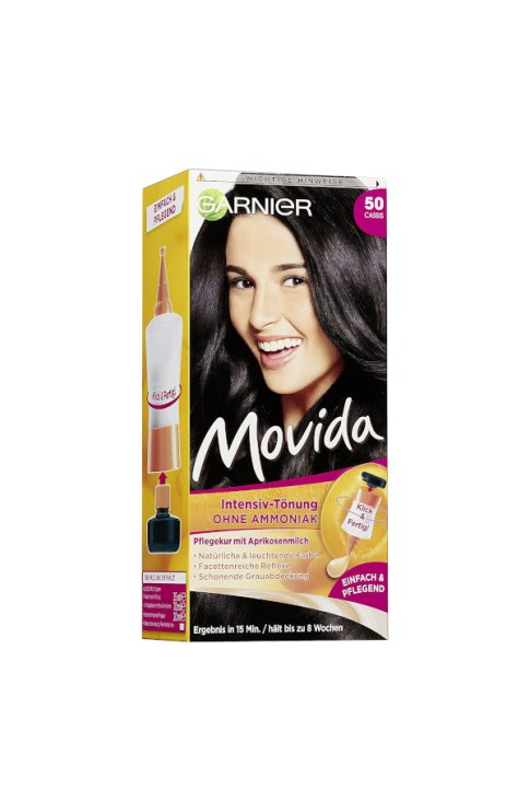 Garnier Movida Crema Shampoo Colorante, 50 Prugna