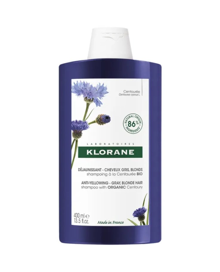 Klorane Shampoo Alla Centaurea Bio Anti-Ingiallimento 400ml