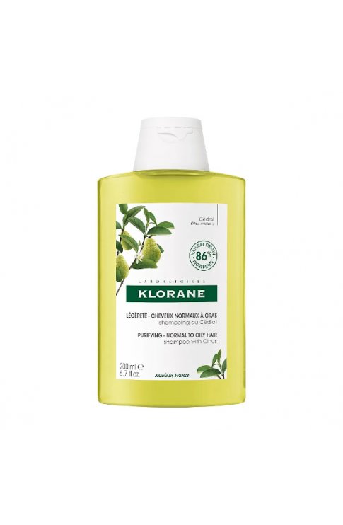 Klorane Shampoo Cedro Energizzante 200ml