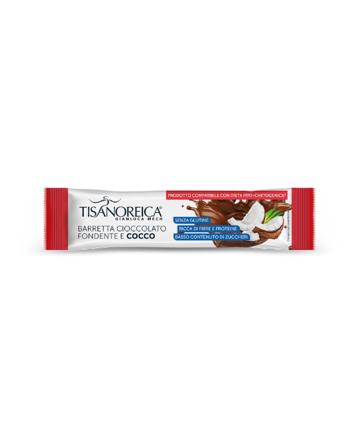 Barretta Tisanoreica Smart Cioccolato Fondente e Cocco 35g