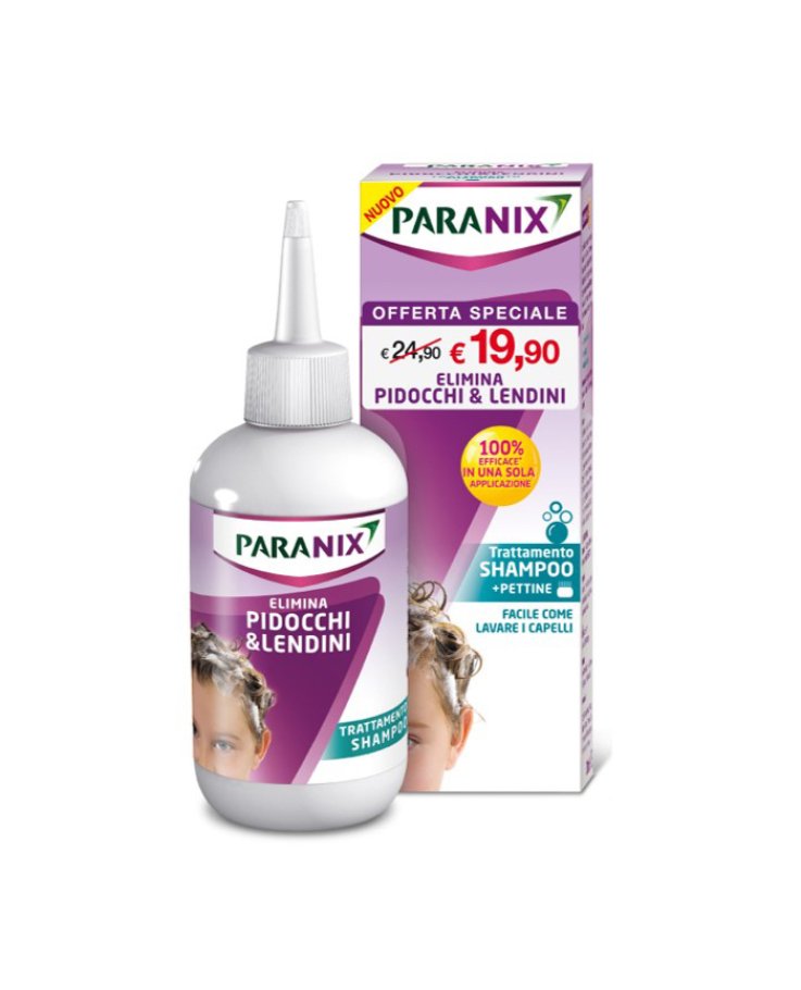 Shampoo Extra Forte Tratta & Previene Paranix 200ml