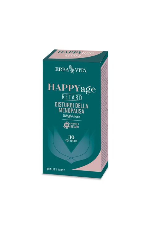 Erba Vita Happy Age Retard 30 Compresse
