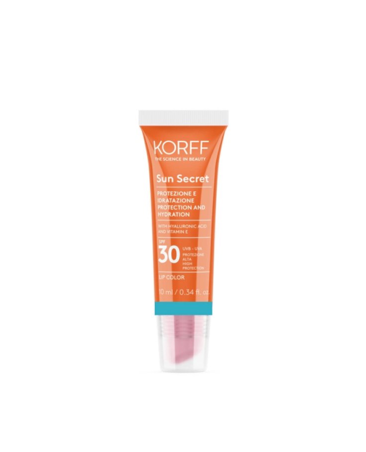 Korff Sun Secret Lip Color SPF30 Transparent Turquoise 10ml