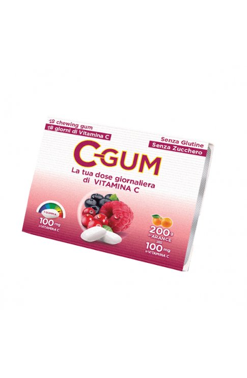 C-Gum Frutti Rossi 18 Gomme Vitamina C