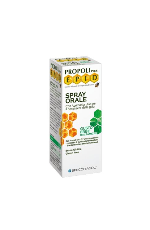 Epid Propoli Spray Orale Gusto Erbe Balsamiche 15ml