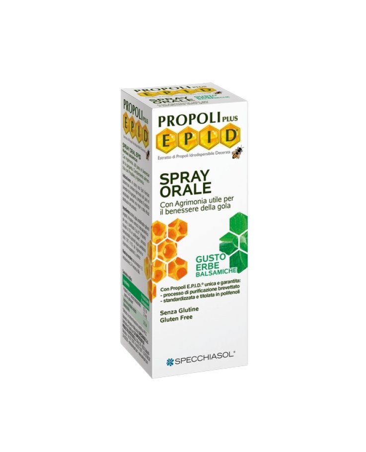 Epid Propoli Spray Orale Gusto Erbe Balsamiche 15ml
