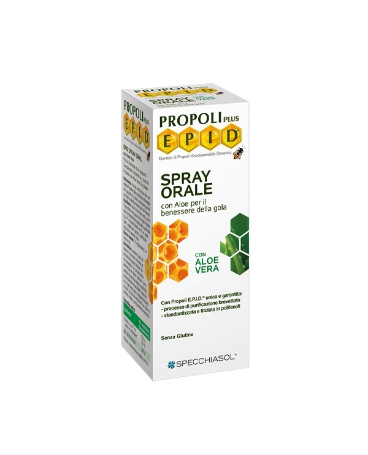 Epid Propoli Spray Orale Con Aloe Vera 15ml