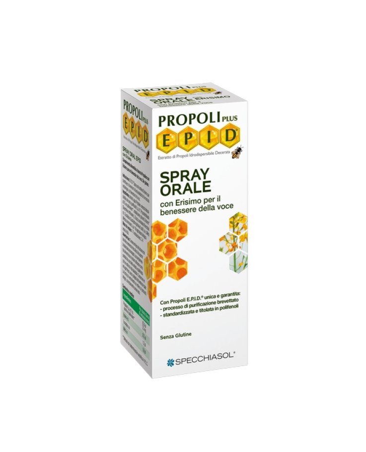 Epid Propoli Plus Spray Orale Con Erisimo 15ml